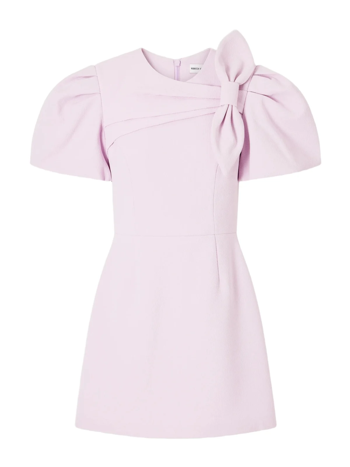 Yolanda Bow-detail Crepe Mini Dress Yolanda Bow-detail Crepe Mini Dress