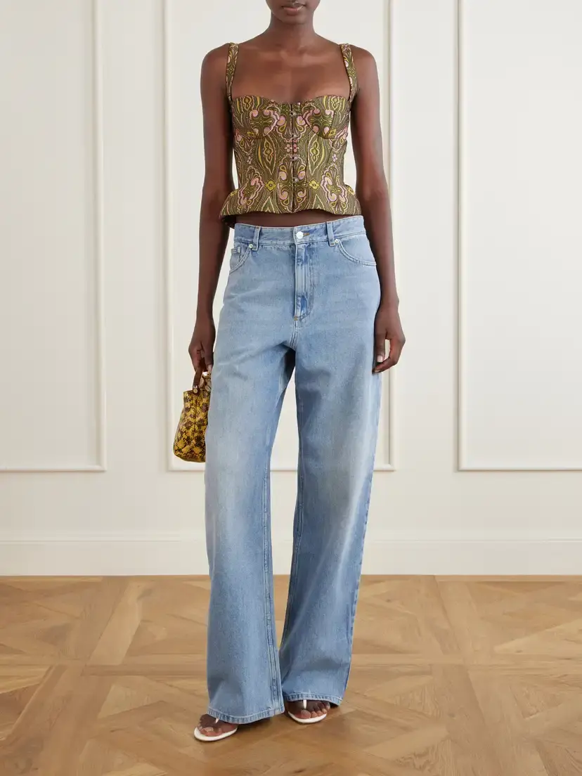 Erdem Mid-rise Wide-leg Jeans | Thumbnail 2 Erdem Mid-rise Wide-leg Jeans | Thumbnail 2