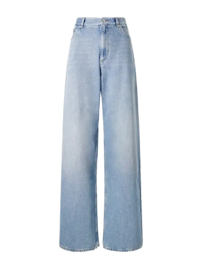 Erdem Mid-rise Wide-leg Jeans