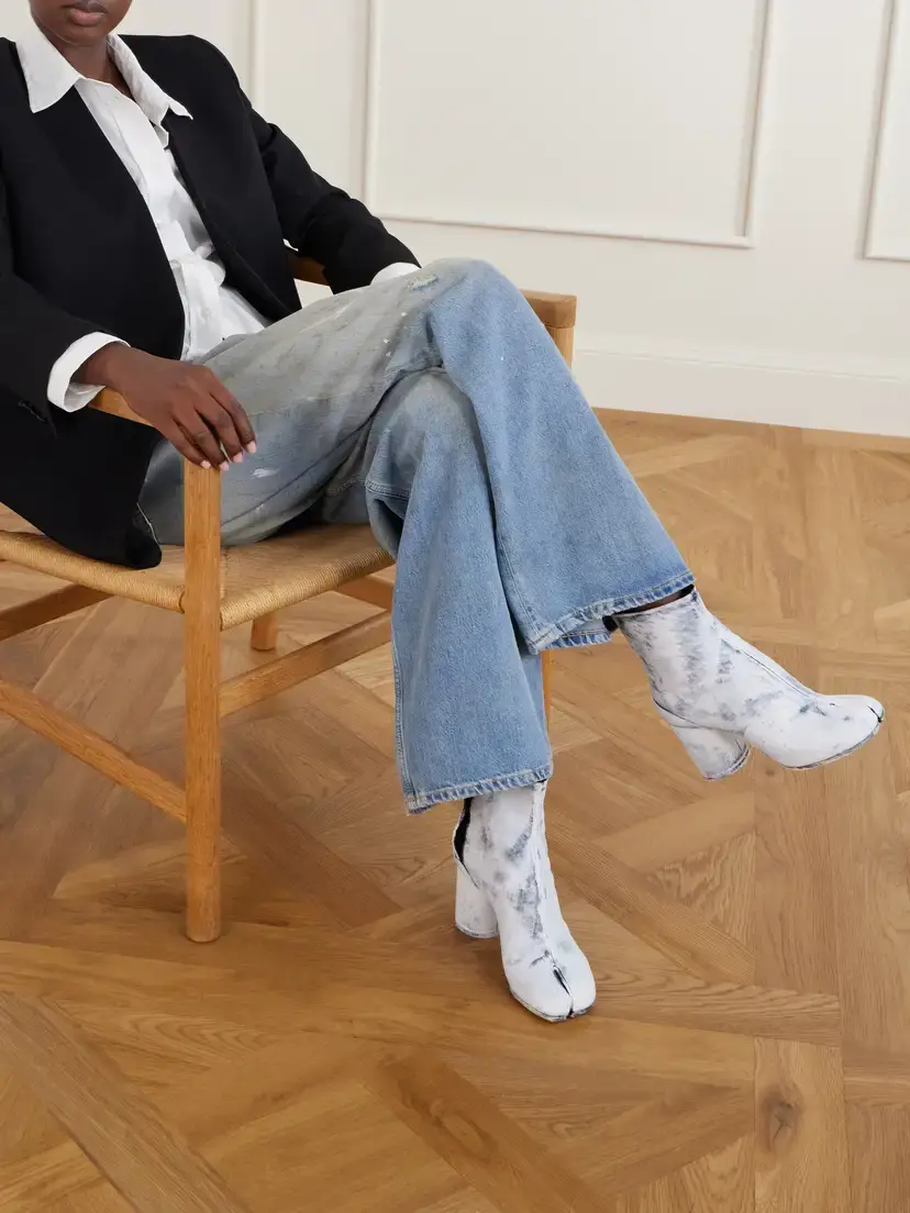 Maison Margiela Tabi Split-toe Leather Ankle Boots | Thumbnail 2