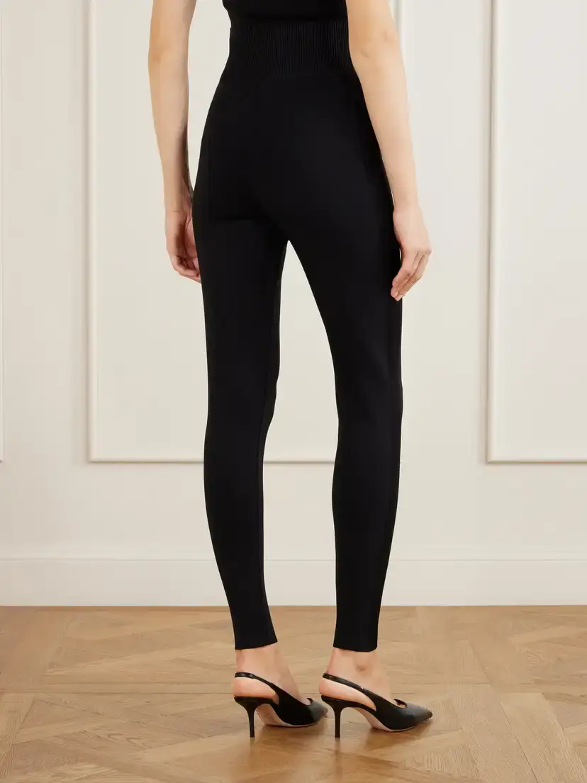 Lanvin Stretch-knit Leggings | Thumbnail 4