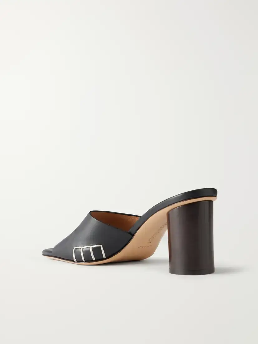 JW Anderson Loafer Leather Sandals | Thumbnail 3