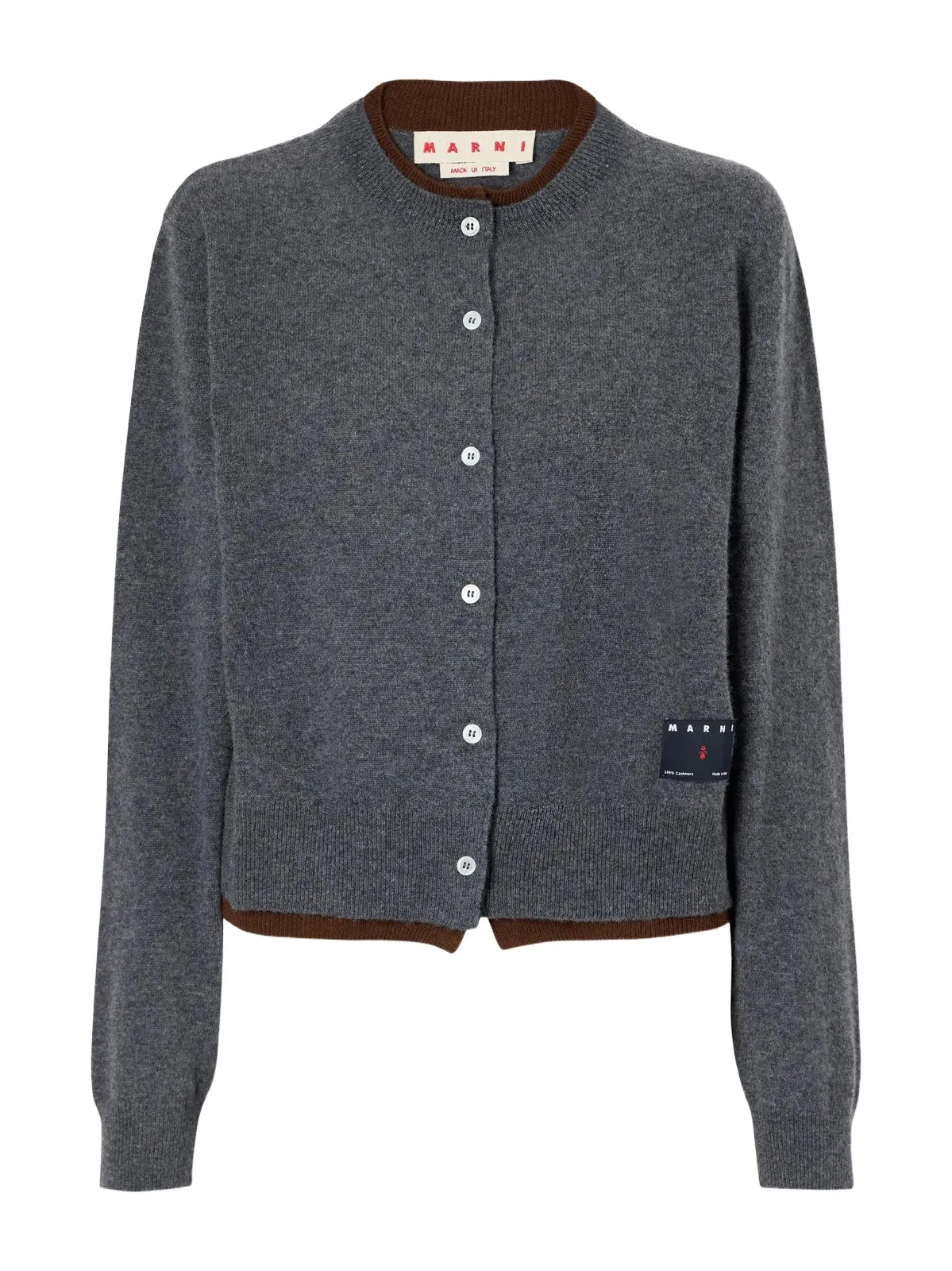 Layered Cashmere Cardigan