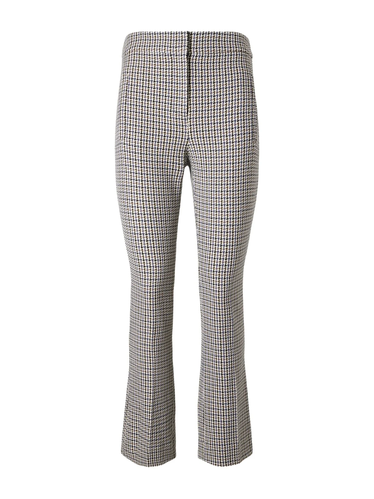 Arte Prince Of Wales Checked Flared Pants Arte Prince Of Wales Checked Flared Pants