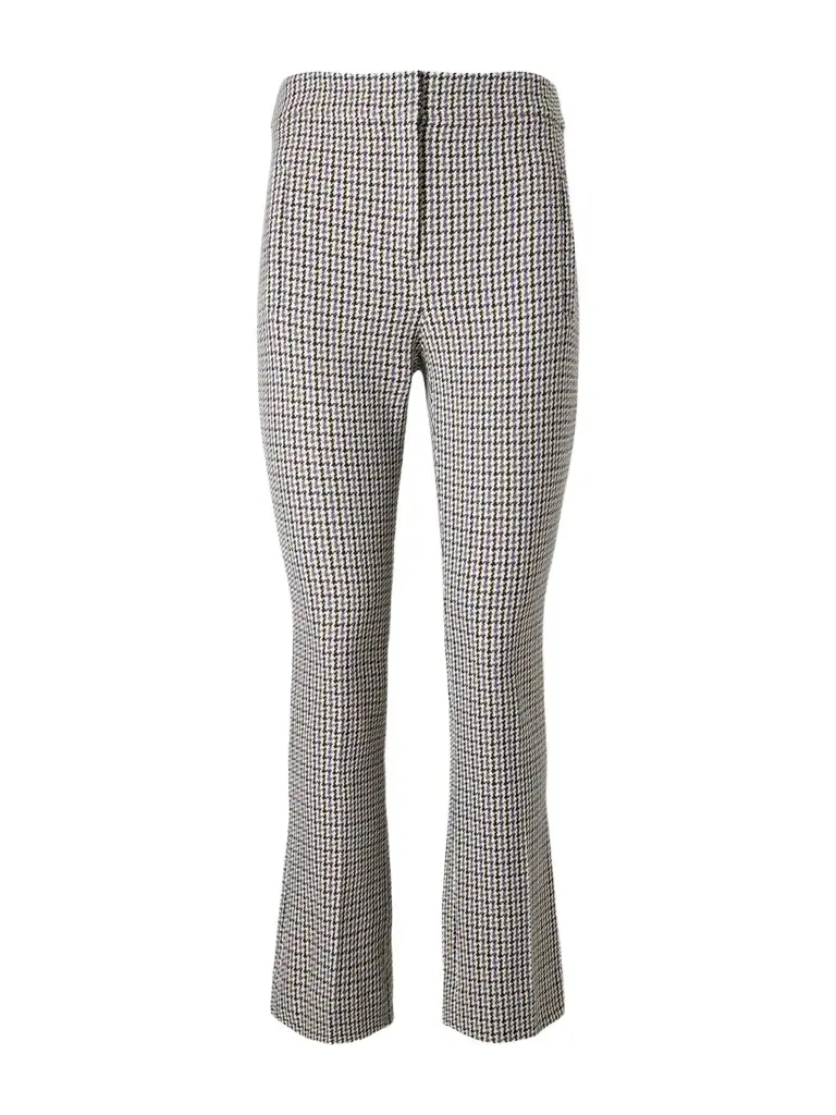 Veronica Beard Arte Prince Of Wales Flared Pants | Image 1 Veronica Beard Arte Prince Of Wales Flared Pants | Image 1