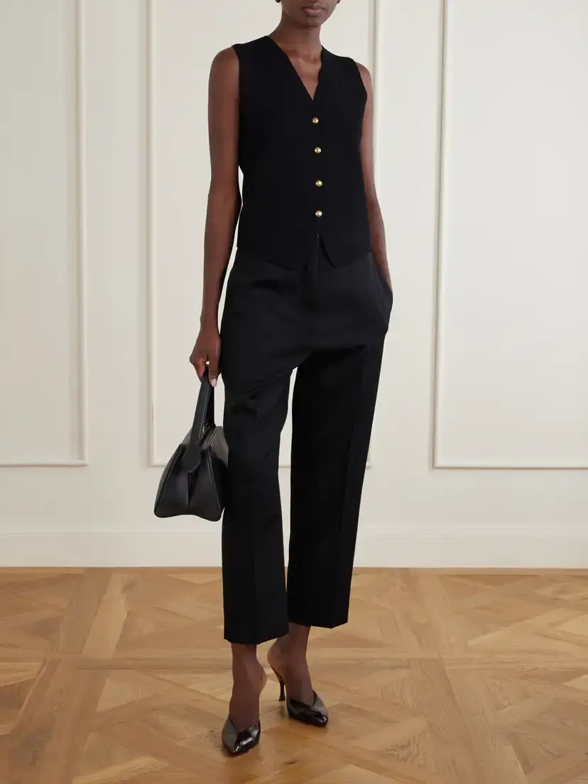 Lanvin Wool High-rise Straight-leg Pants | Thumbnail 2 Lanvin Wool High-rise Straight-leg Pants | Thumbnail 2