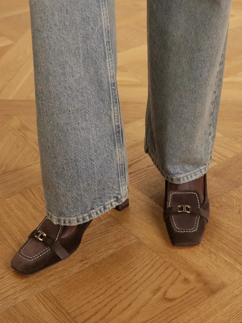 Tod's 50 Suede Pumps | Thumbnail 2 Tod's 50 Suede Pumps | Thumbnail 2