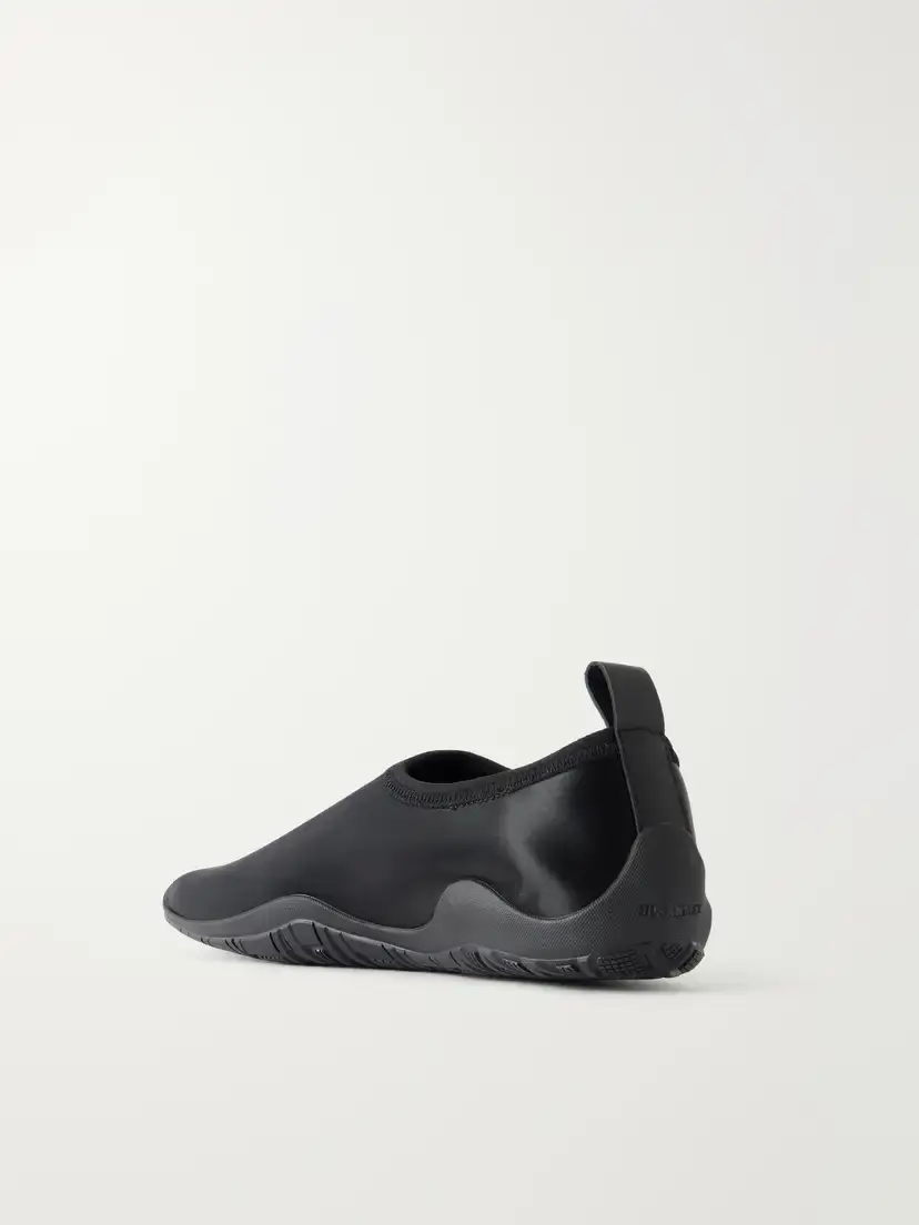 Jil Sander Elbe Rubber-trimmed Satin Flats | Thumbnail 3