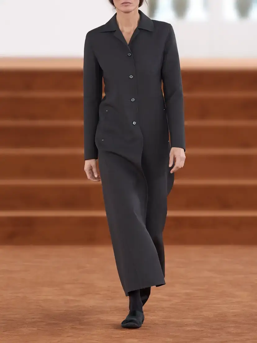 Jil Sander Elbe Rubber-trimmed Satin Flats | Thumbnail 6