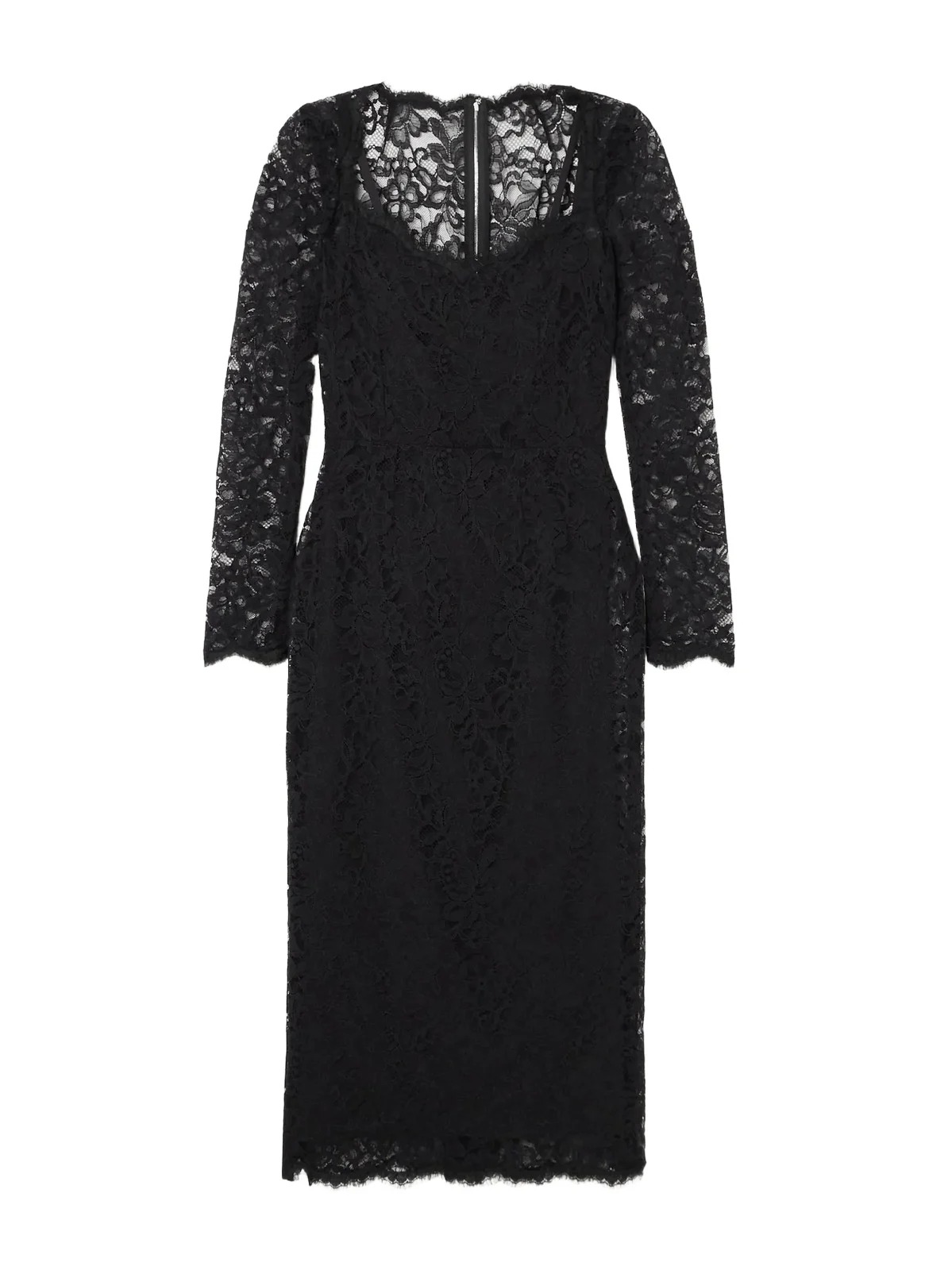 Corded Lace Midi Dress Corded Lace Midi Dress