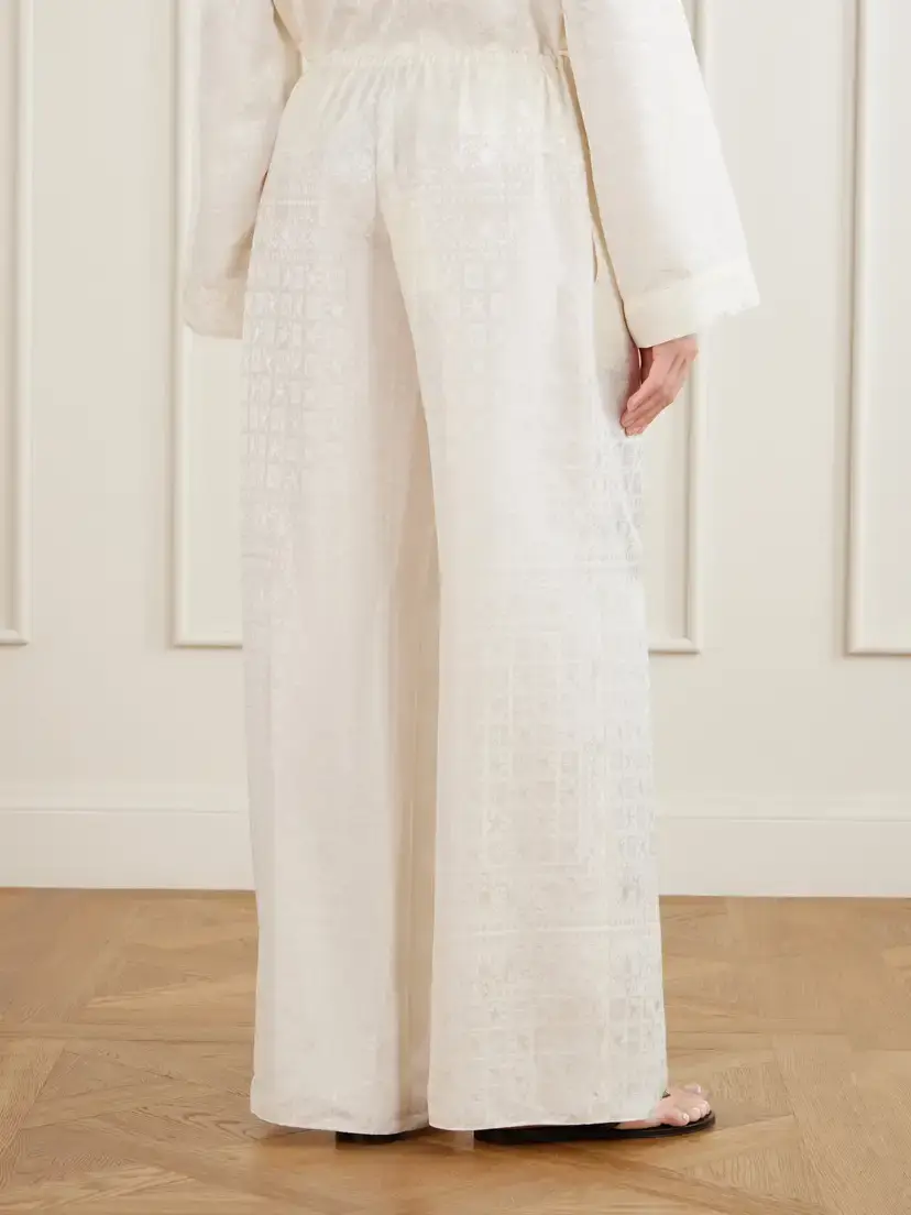 LIBEROWE Silk-jacquard Wide-leg Pants | Thumbnail 4 LIBEROWE Silk-jacquard Wide-leg Pants | Thumbnail 4