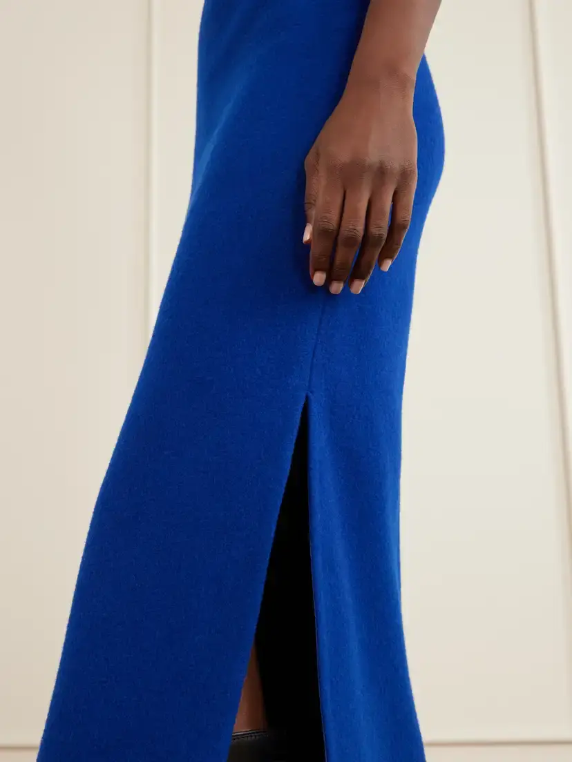RIER Wool-fleece Midi Dress | Thumbnail 4
