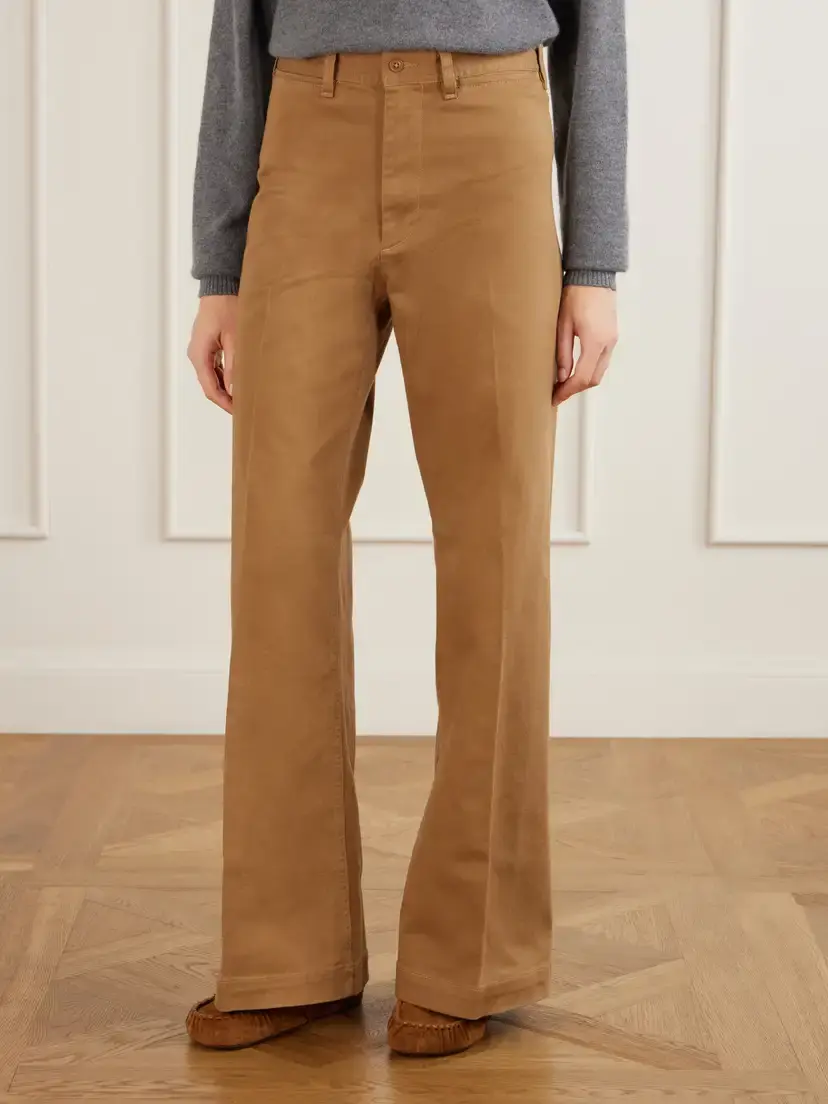 Polo Ralph Lauren Stretch Cotton-twill Flared Pants | Thumbnail 3 Polo Ralph Lauren Stretch Cotton-twill Flared Pants | Thumbnail 3