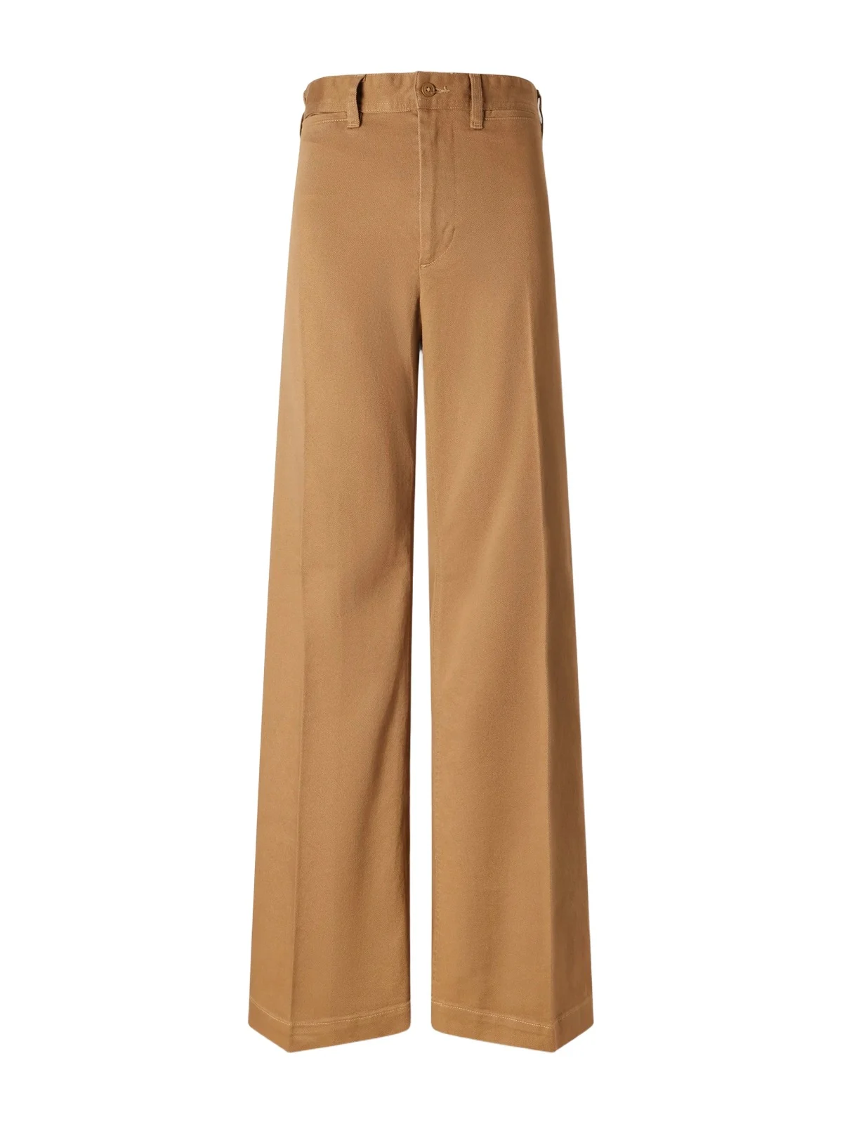 Stretch Cotton-twill Flared Pants