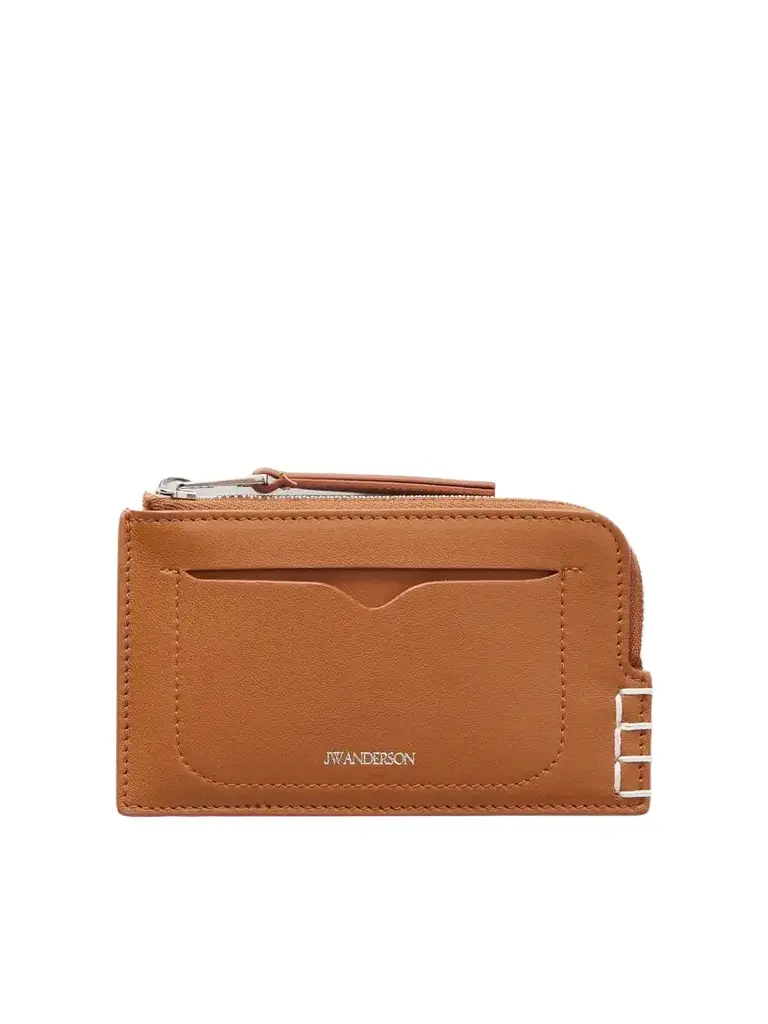 JW Anderson Loafer Textured-leather Wallet