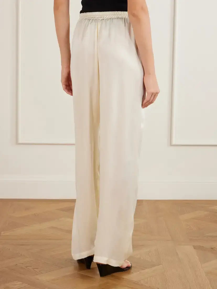 Sharon Wauchob Tuileries Satin Straight-leg Pants | Thumbnail 3 Sharon Wauchob Tuileries Satin Straight-leg Pants | Thumbnail 3