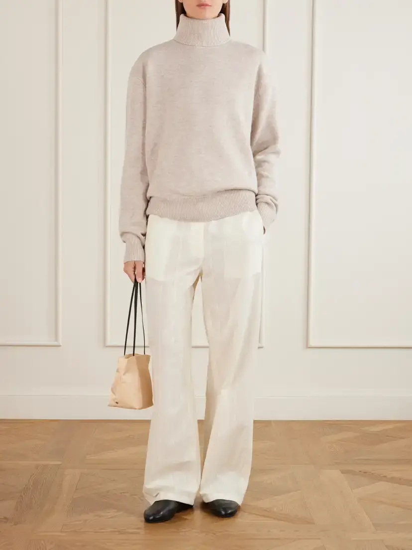 The Frankie Shop Gala Wool And Cashmere-blend Turtleneck Sweater | Thumbnail 2 The Frankie Shop Gala Wool And Cashmere-blend Turtleneck Sweater | Thumbnail 2