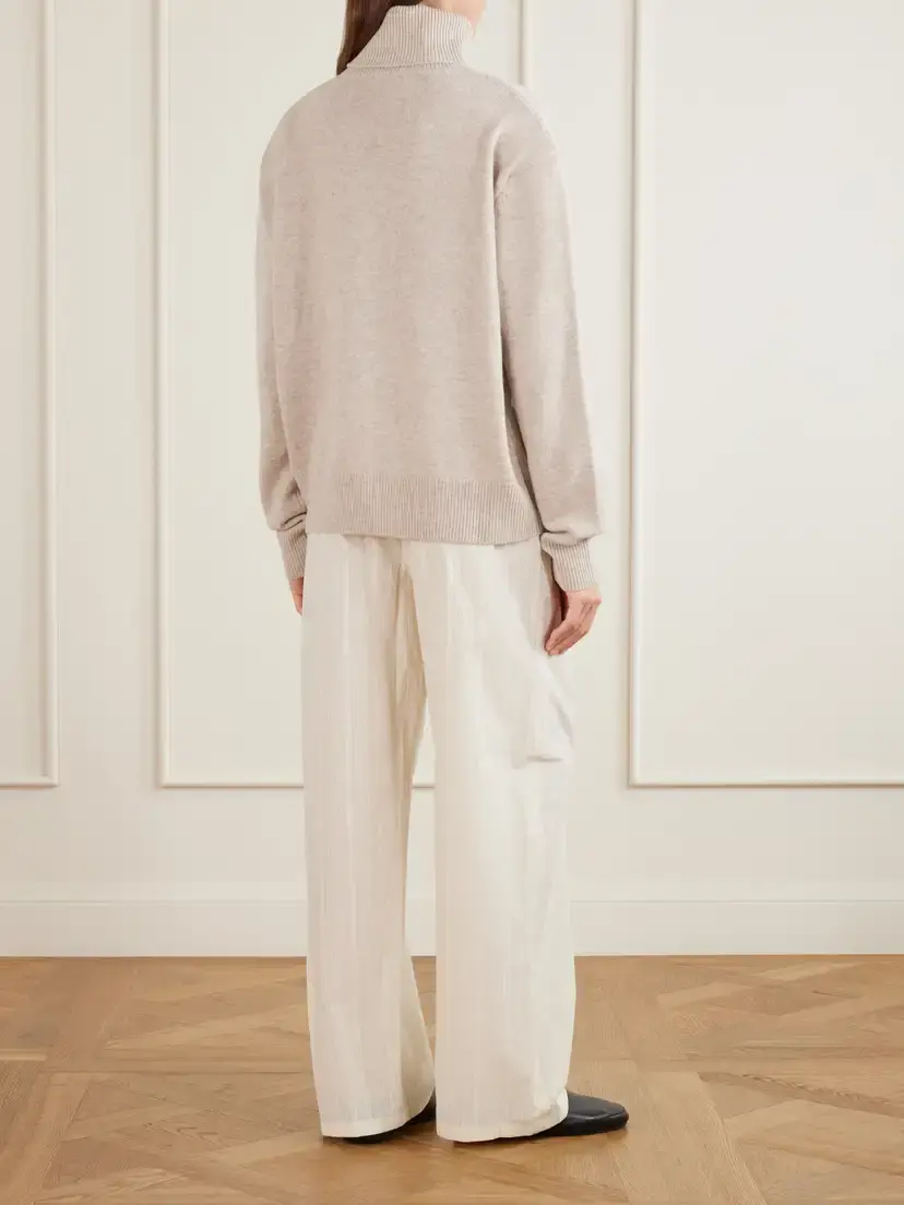 The Frankie Shop Gala Wool And Cashmere-blend Turtleneck Sweater | Thumbnail 3 The Frankie Shop Gala Wool And Cashmere-blend Turtleneck Sweater | Thumbnail 3