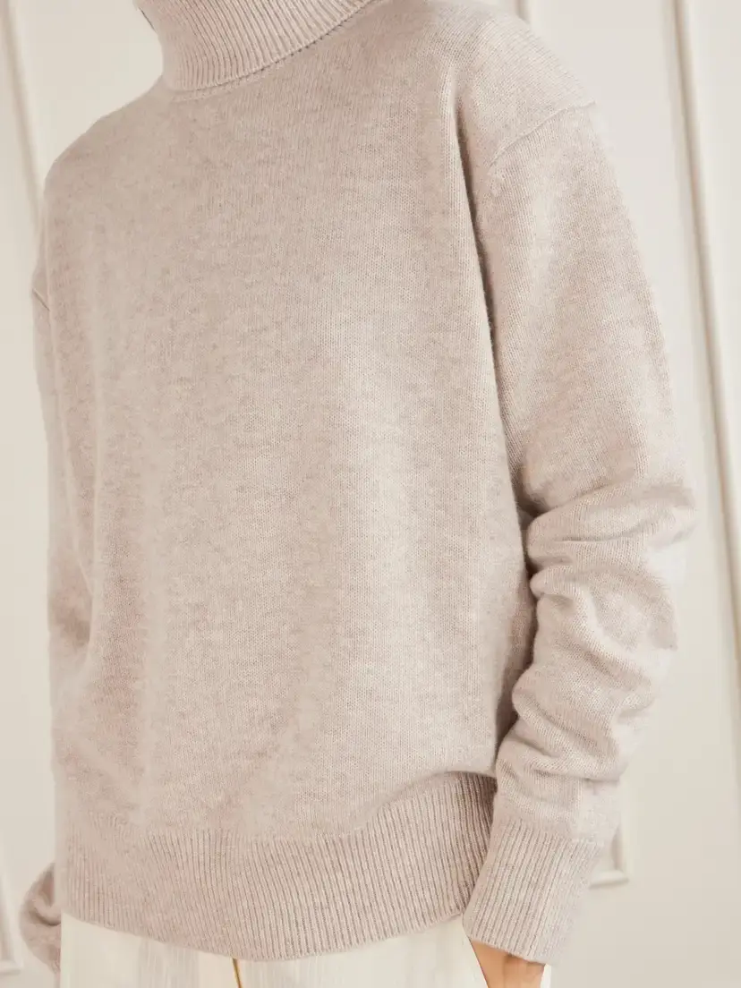 The Frankie Shop Gala Wool And Cashmere-blend Turtleneck Sweater | Thumbnail 4 The Frankie Shop Gala Wool And Cashmere-blend Turtleneck Sweater | Thumbnail 4