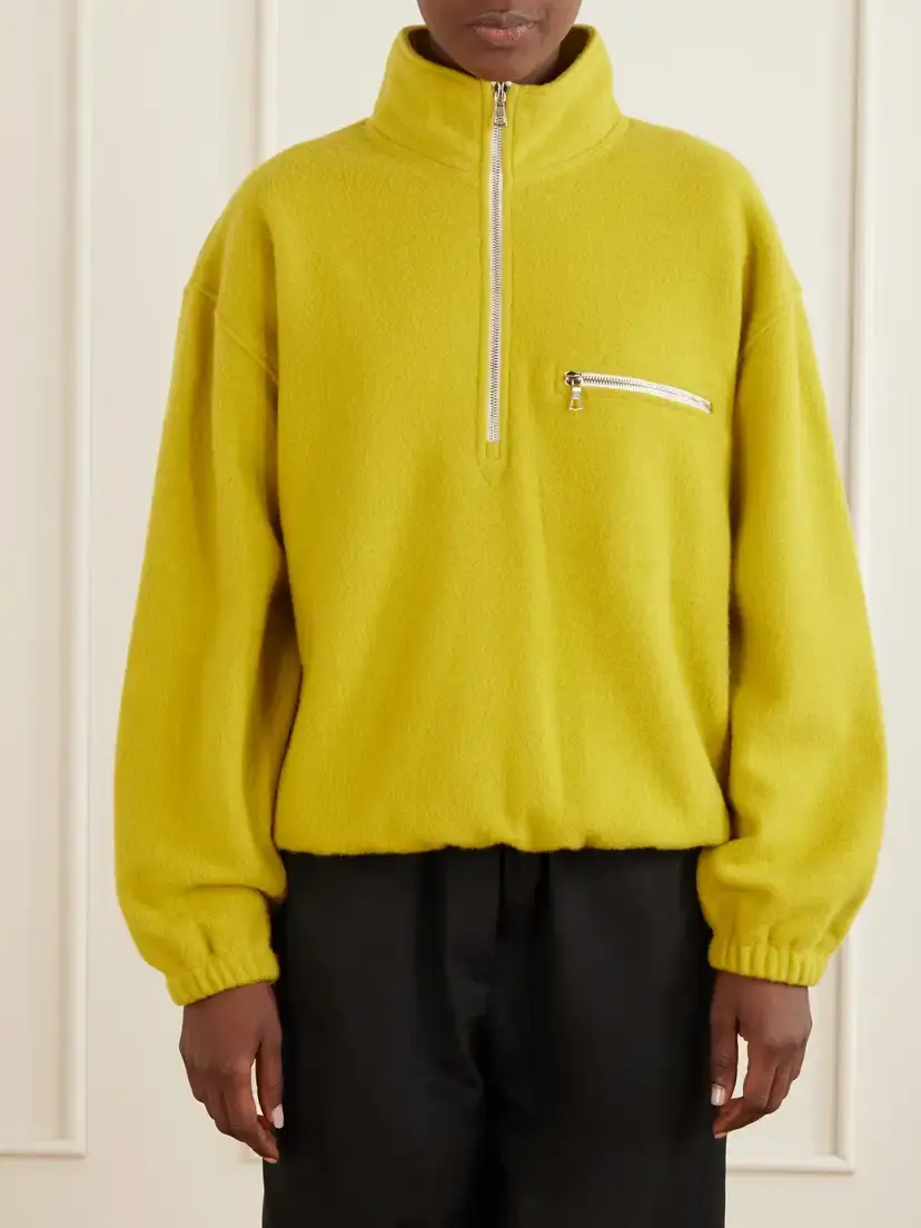 RIER Polar Wool-fleece Half-zip Sweatshirt | Thumbnail 3 RIER Polar Wool-fleece Half-zip Sweatshirt | Thumbnail 3