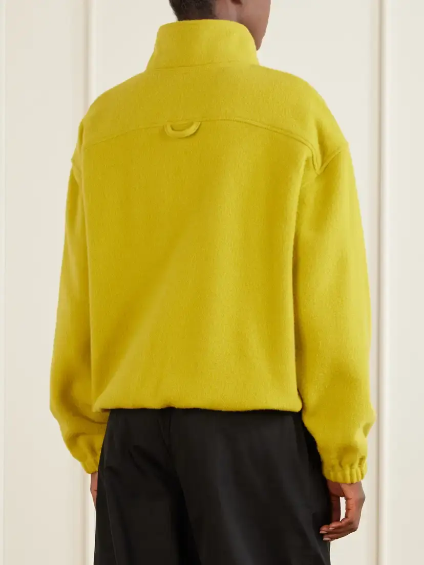 RIER Polar Wool-fleece Half-zip Sweatshirt | Thumbnail 4 RIER Polar Wool-fleece Half-zip Sweatshirt | Thumbnail 4