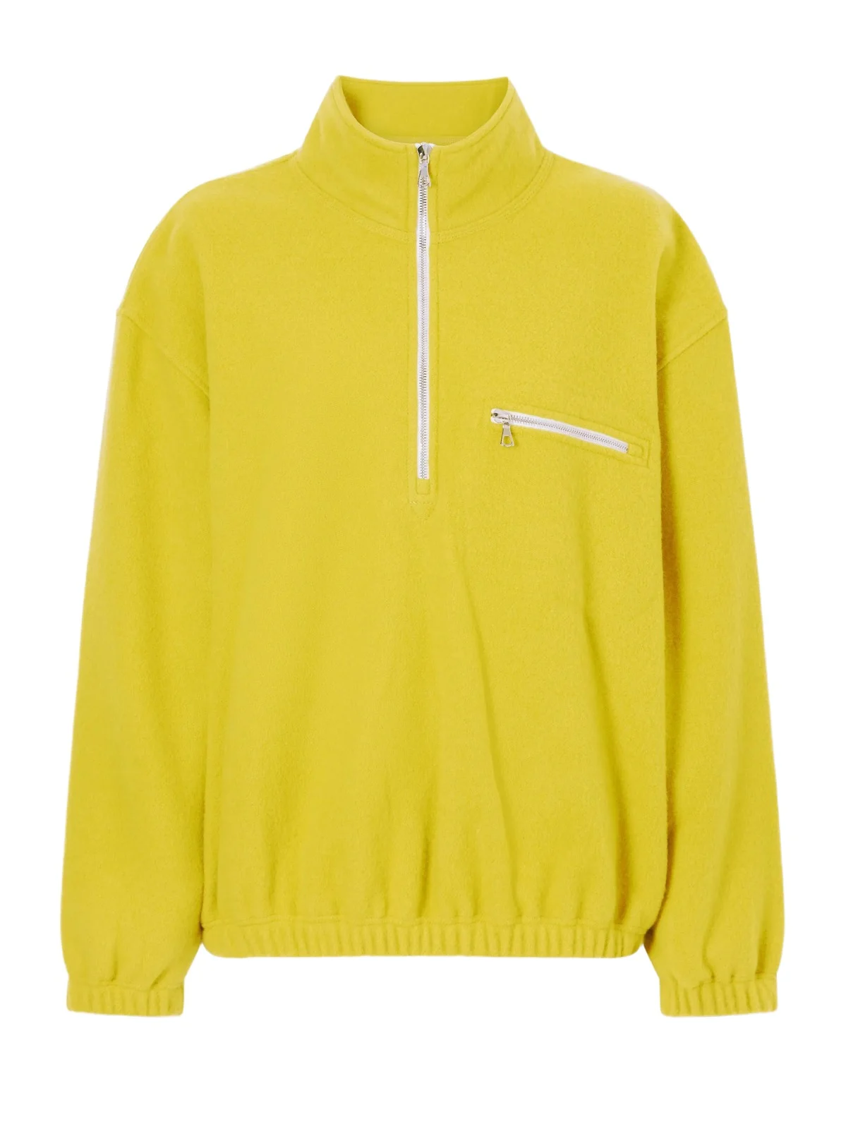 RIER Polar Wool-fleece Half-zip Sweatshirt