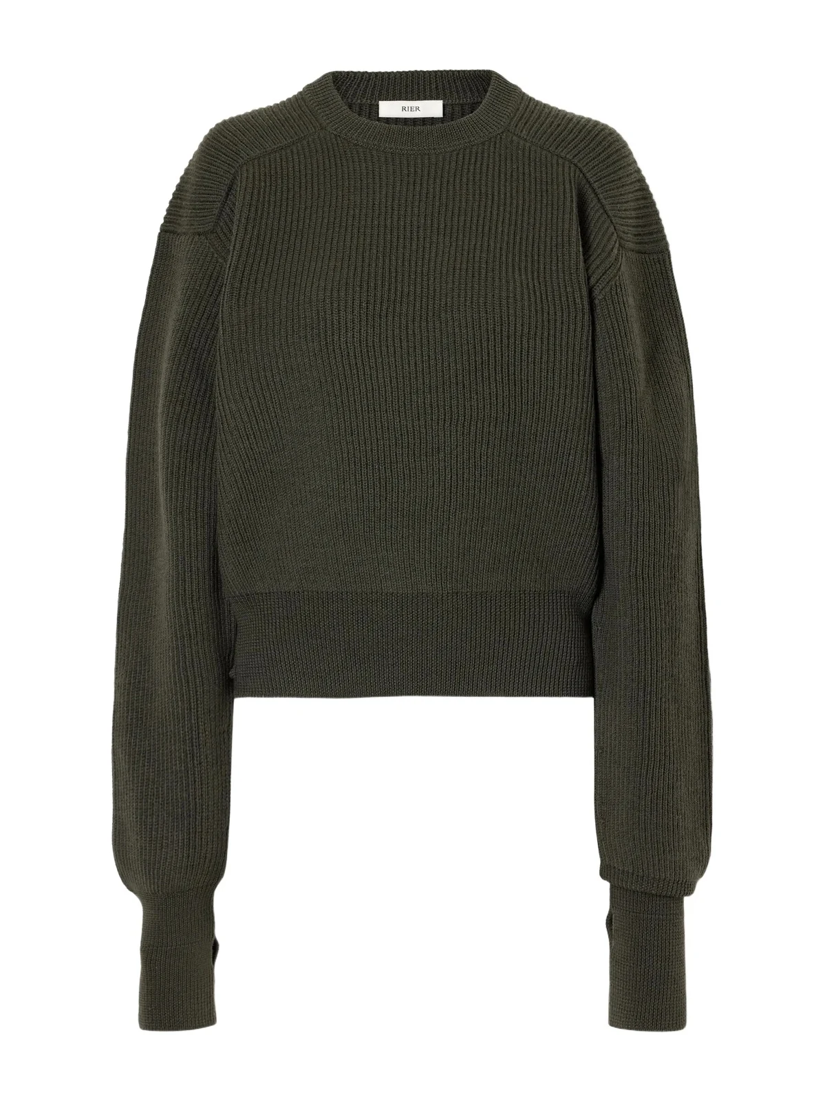 Ribbed Virgin Wool Sweater
