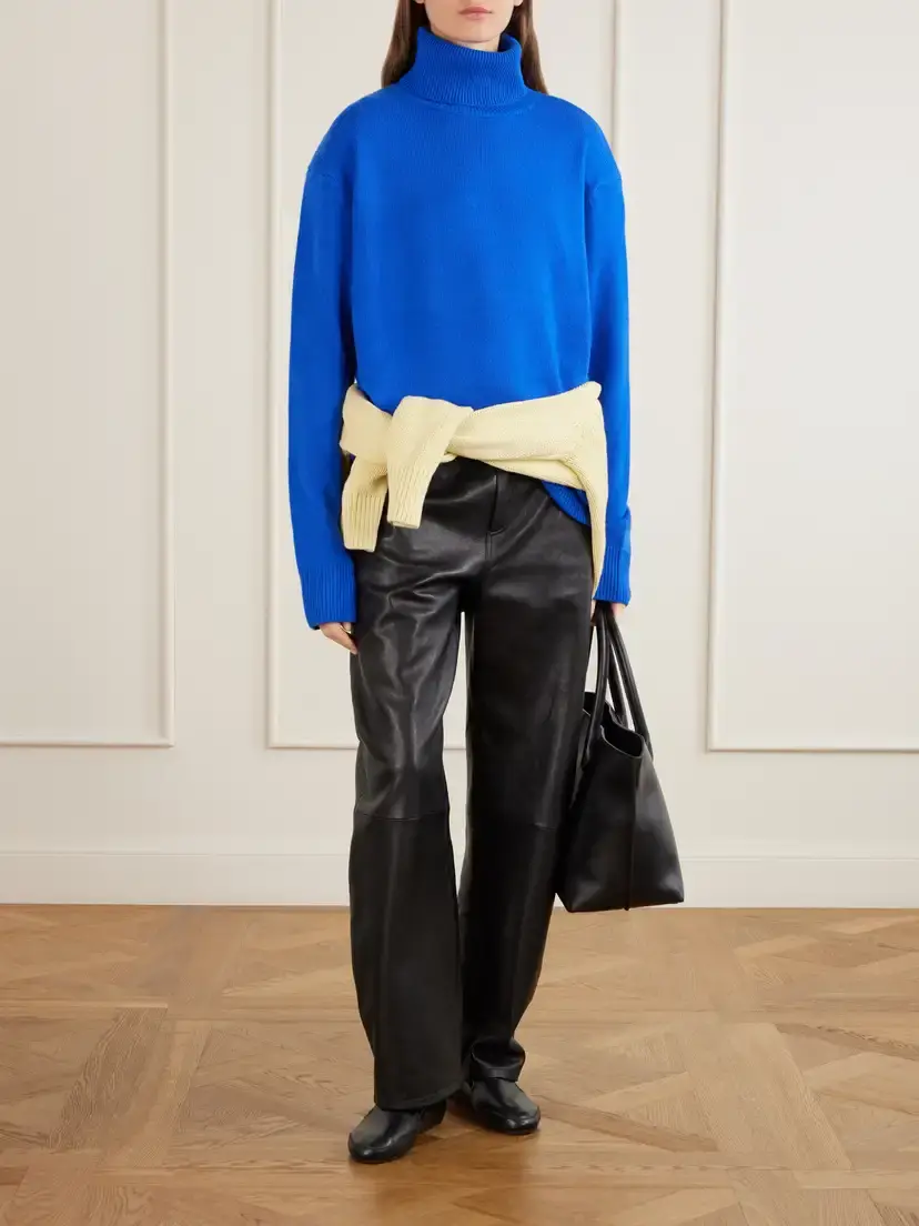 The Frankie Shop Gala Wool And Cashmere-blend Turtleneck Sweater | Thumbnail 2 The Frankie Shop Gala Wool And Cashmere-blend Turtleneck Sweater | Thumbnail 2