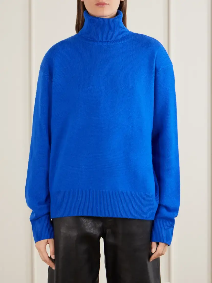 The Frankie Shop Gala Wool And Cashmere-blend Turtleneck Sweater | Thumbnail 3 The Frankie Shop Gala Wool And Cashmere-blend Turtleneck Sweater | Thumbnail 3