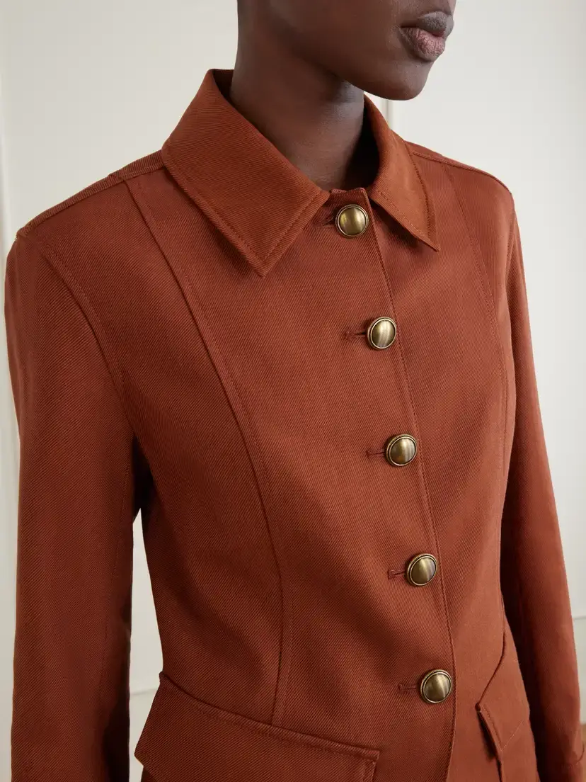 Veronica Beard Laramie Dickey Sequin And Bead-embellished Twill Jacket | Thumbnail 5 Veronica Beard Laramie Dickey Sequin And Bead-embellished Twill Jacket | Thumbnail 5