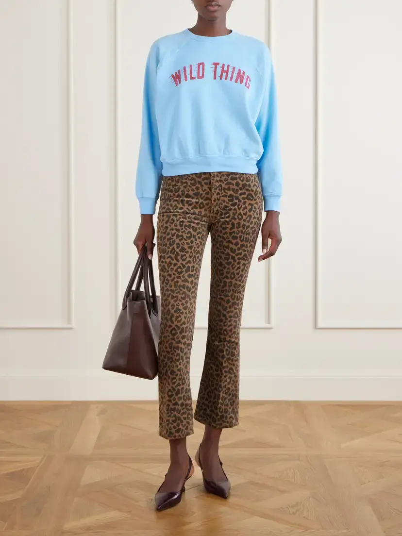 Mother The Concert Printed Cotton-jersey Sweatshirt | Thumbnail 2 Mother The Concert Printed Cotton-jersey Sweatshirt | Thumbnail 2