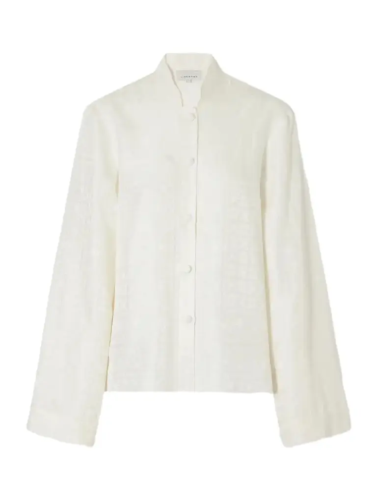 LIBEROWE Nisha Silk-jacquard Shirt | Image 1 LIBEROWE Nisha Silk-jacquard Shirt | Image 1