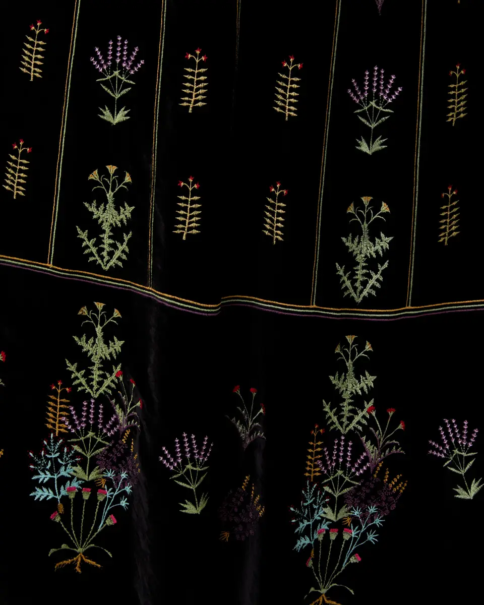 Emporio Sirenuse Camille Skirt with Agra Embroidery | Thumbnail 4