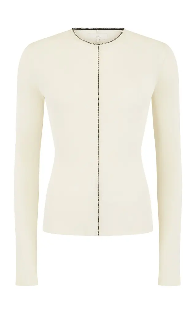 Pero Cotton-Blend Ribbed T-Shirt Pero Cotton-Blend Ribbed T-Shirt