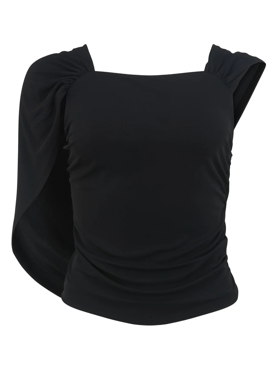 Harris Tapper Heed Draped Jersey Top