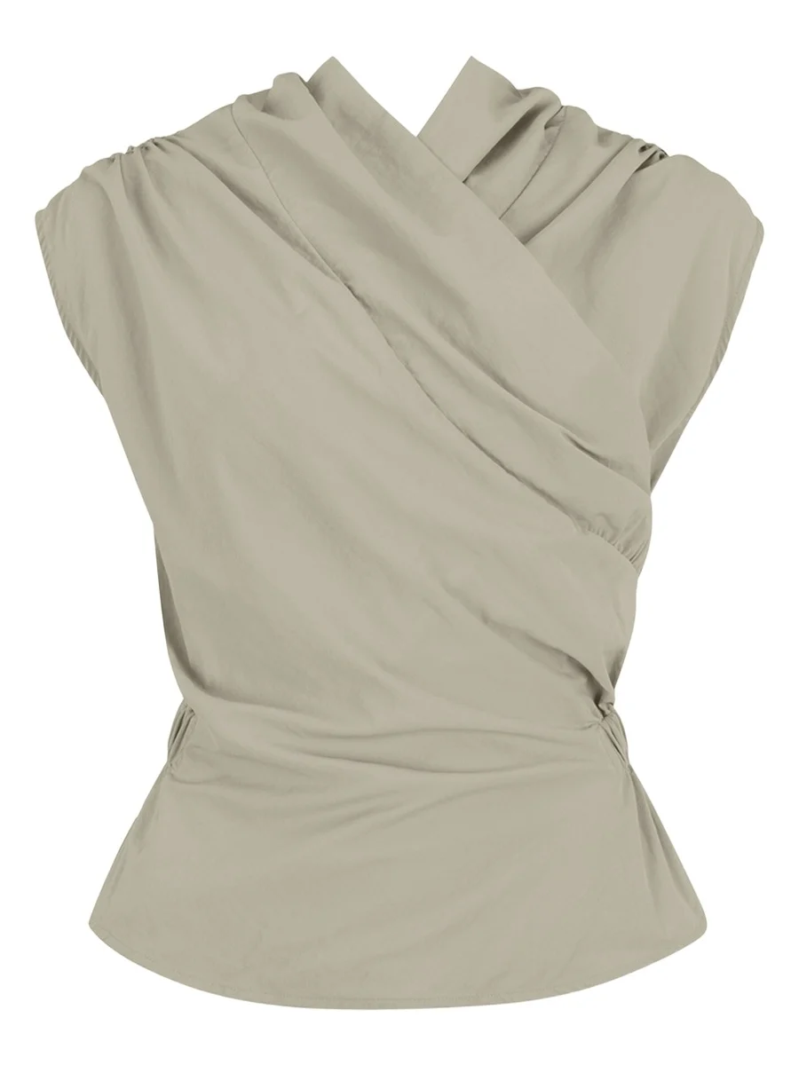 Chaimberlain Draped Top