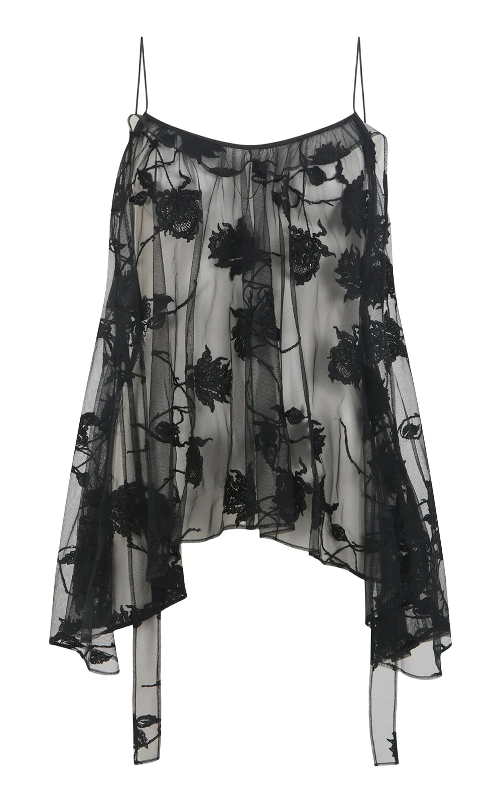 Harris Tapper Exclusive Park Rose Tulle Top