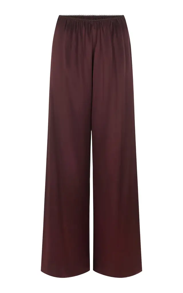 Irving Silk Satin Trousers Irving Silk Satin Trousers