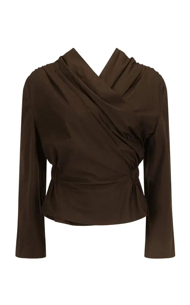 Long-Sleeve Chaimberlain Tech Taffeta Top Long-Sleeve Chaimberlain Tech Taffeta Top