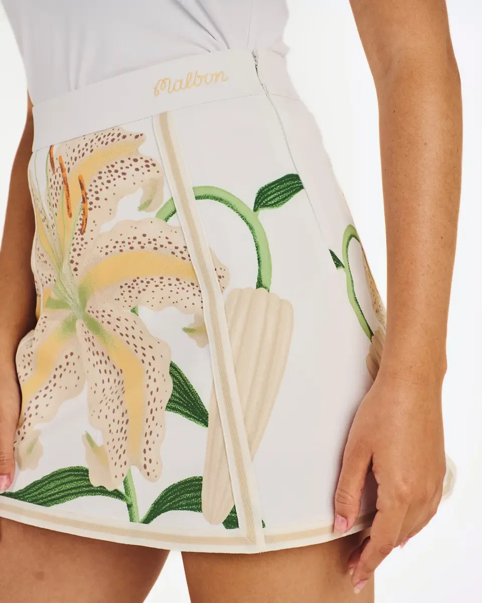 Markarian Malbon x Markarian Lia White Skirt | Image 1 Markarian Malbon x Markarian Lia White Skirt | Image 1