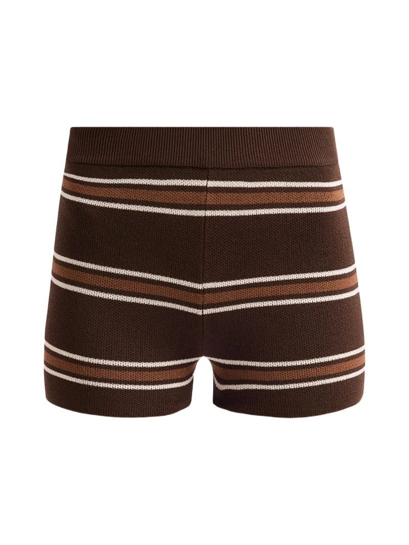 Women's Kel Striped Knit Shorts Women's Kel Striped Knit Shorts