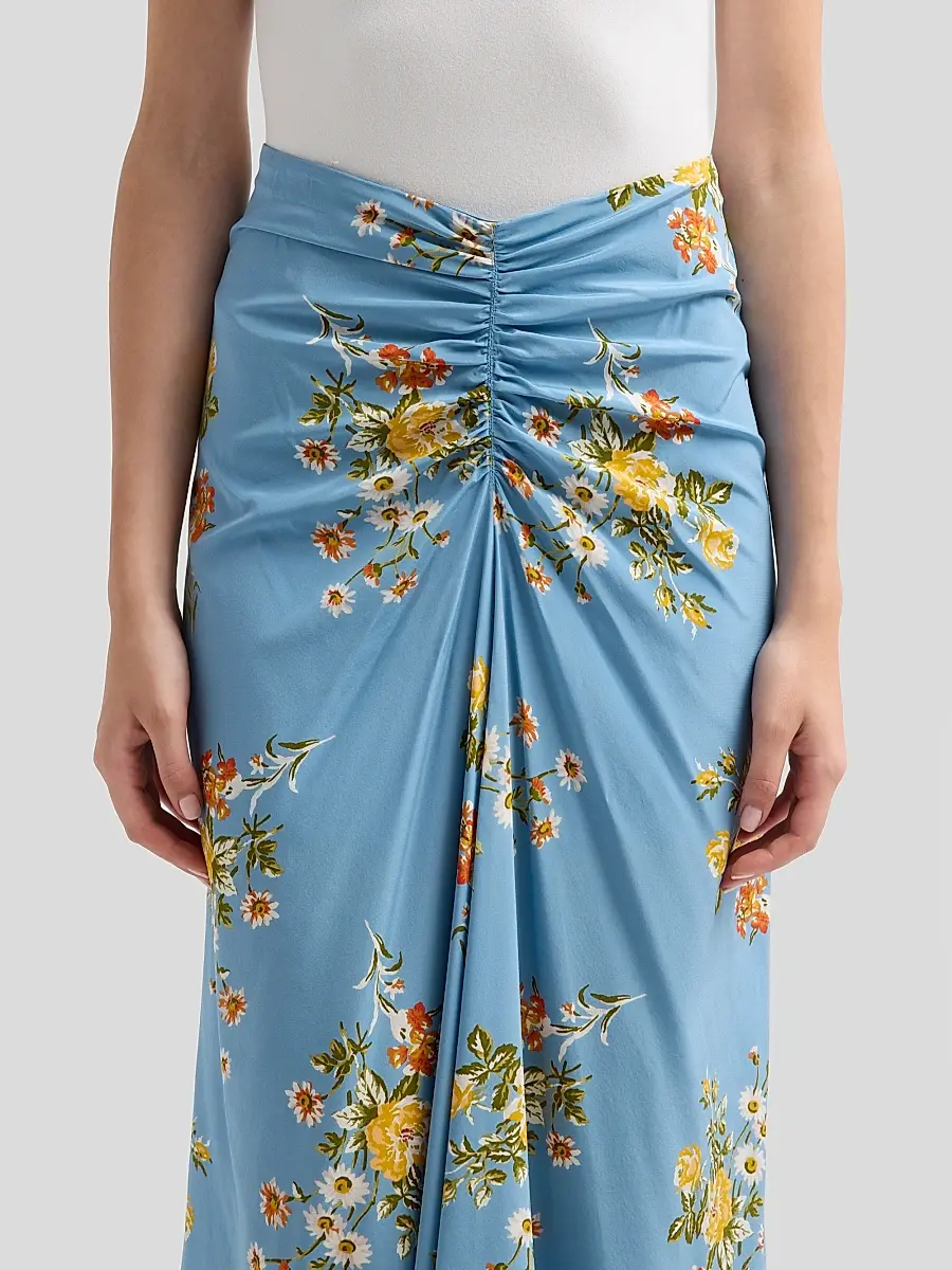 Veronica Beard Women's Limani Silk-Blend Midi Skirt | Thumbnail 5 Veronica Beard Women's Limani Silk-Blend Midi Skirt | Thumbnail 5