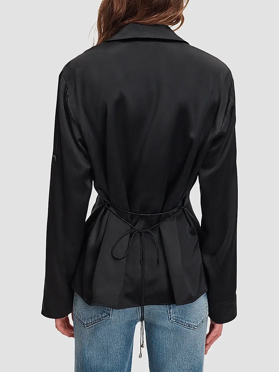 rag & bone Women's Sonny Silk Blouse | Thumbnail 3 rag & bone Women's Sonny Silk Blouse | Thumbnail 3
