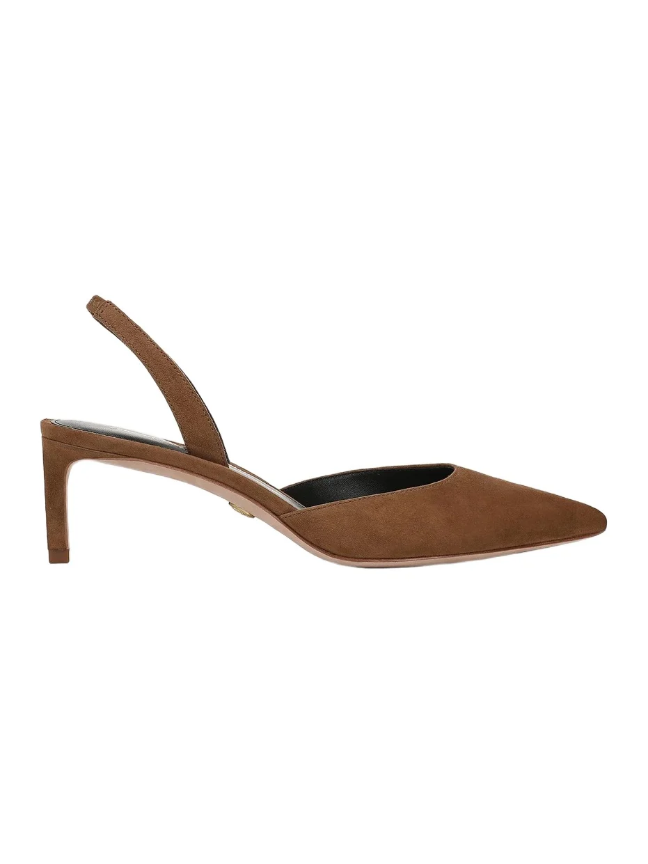 Women's Caroline 50MM Suede Slingback Pumps Women's Caroline 50MM Suede Slingback Pumps