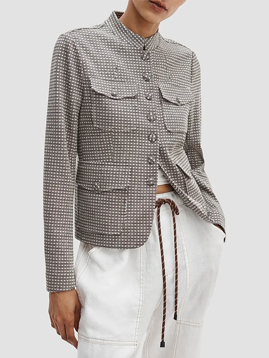 rag & bone Women's Mercer Ponte Blazer | Thumbnail 4 rag & bone Women's Mercer Ponte Blazer | Thumbnail 4
