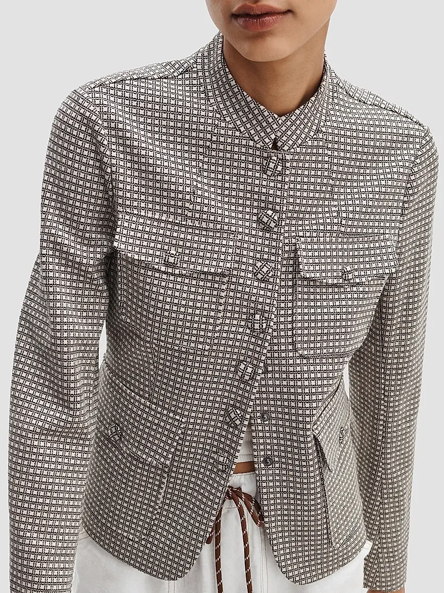 rag & bone Women's Mercer Ponte Blazer | Thumbnail 6 rag & bone Women's Mercer Ponte Blazer | Thumbnail 6