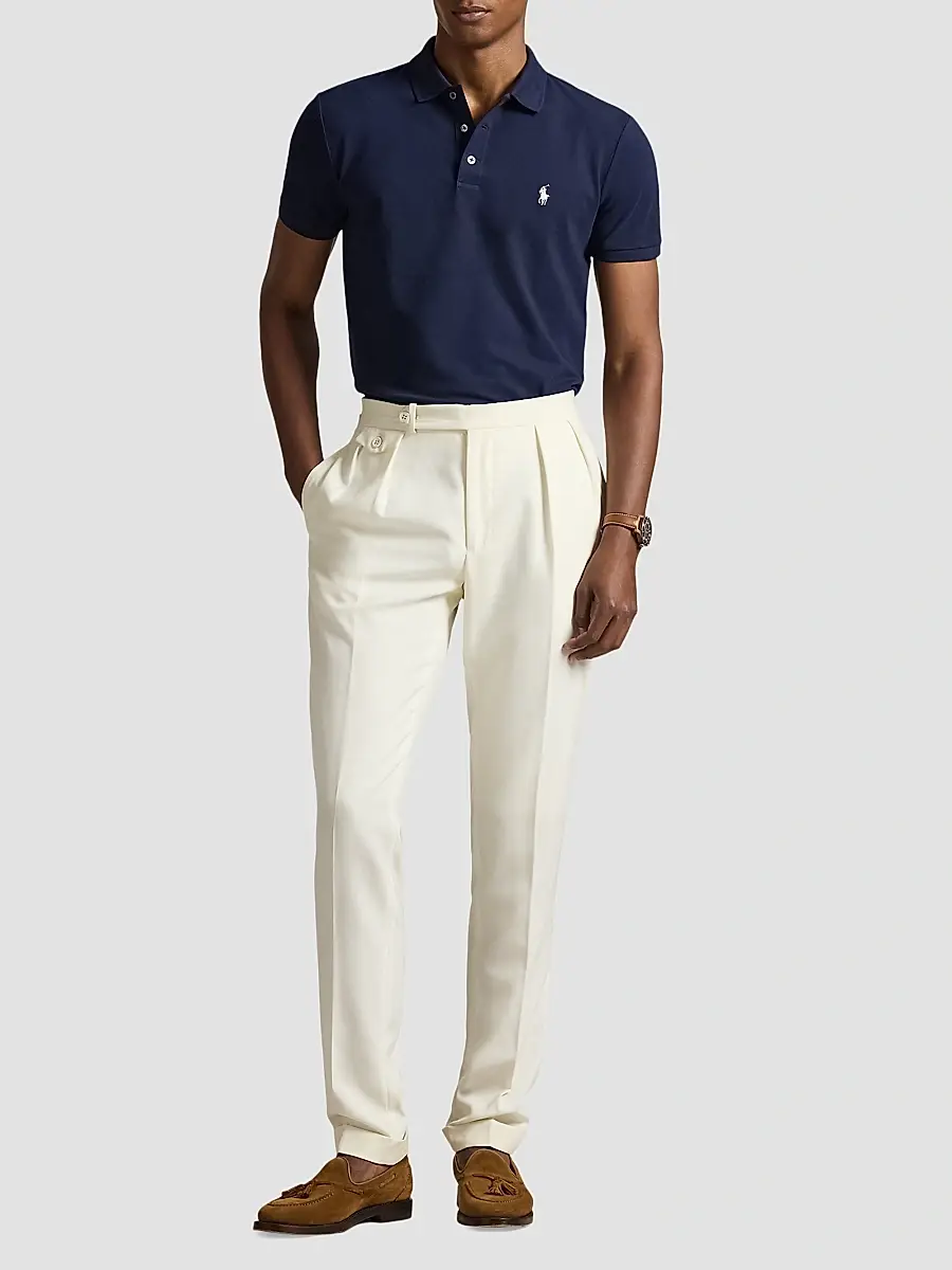 Polo Ralph Lauren Men's Classic-Fit Stretch-Cotton Polo Shirt | Thumbnail 2