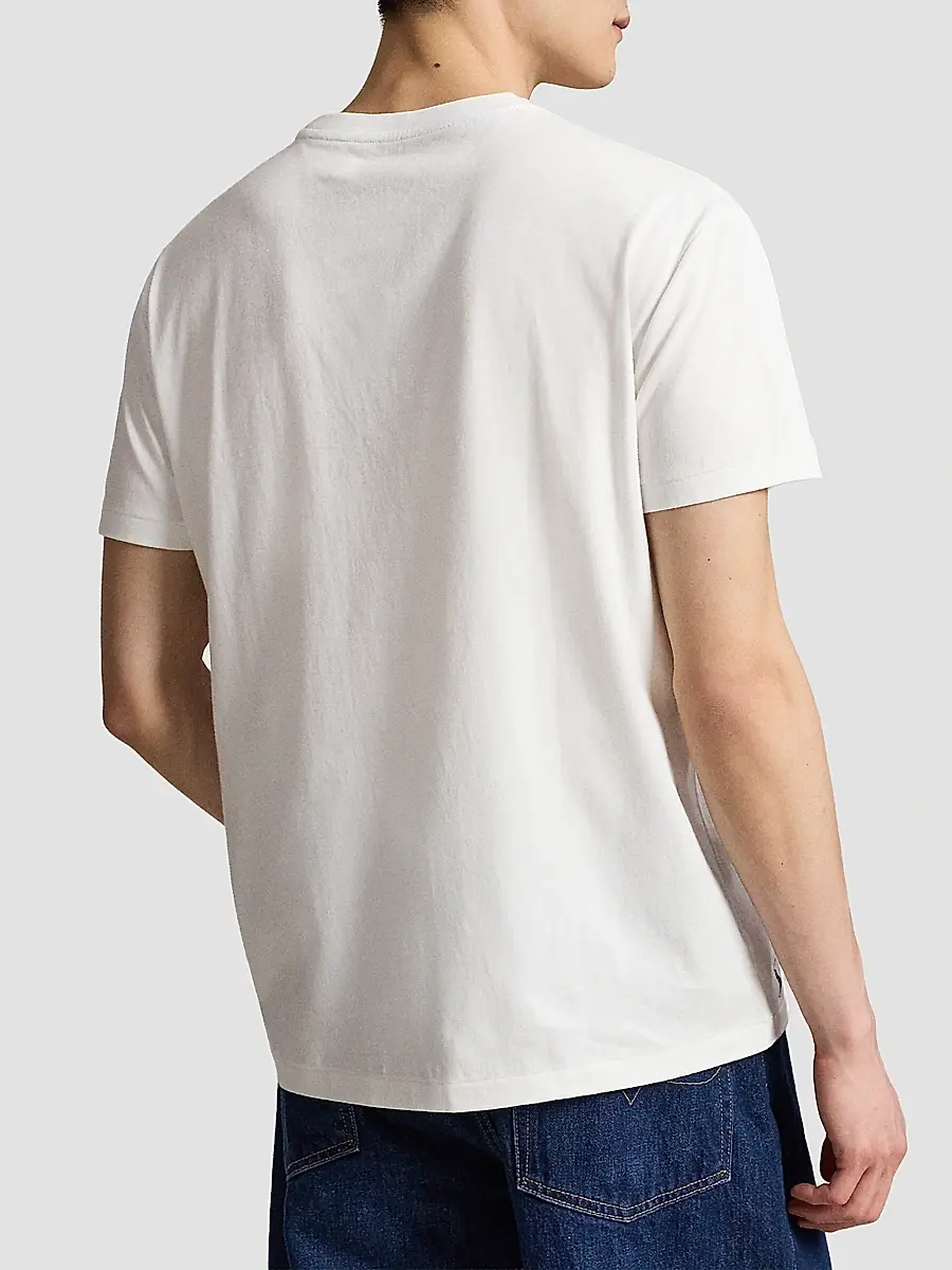 Polo Ralph Lauren Men's Classic-Fit Logo Jersey T-Shirt | Thumbnail 3 Polo Ralph Lauren Men's Classic-Fit Logo Jersey T-Shirt | Thumbnail 3