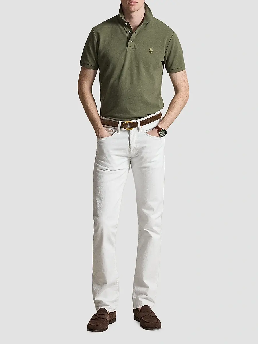 Polo Ralph Lauren Men's Classic-Fit Stretch-Cotton Polo Shirt | Thumbnail 2