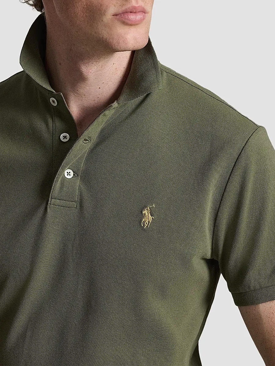 Polo Ralph Lauren Men's Classic-Fit Stretch-Cotton Polo Shirt | Thumbnail 6